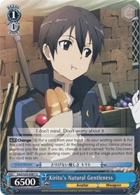 Kirito's Natural Gentleness