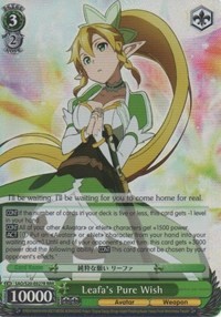 Leafa's Pure Wish (V.2 - Triple Rare)