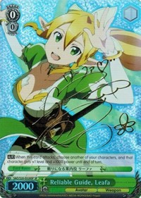 Reliable Guide, Leafa (V.2 - Special Rare)