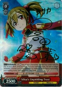 Silica's Unyielding Trust (V.2 - Special Rare)