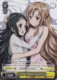 A Happy Moment, Asuna & Yui