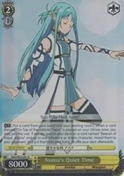 Asuna's Quiet Time (V.2 - Parallel Foil)