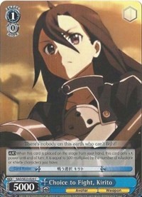 Choice to Fight, Kirito (V.1 - Common)