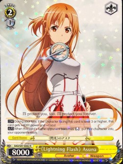 "Lightning Flash" Asuna