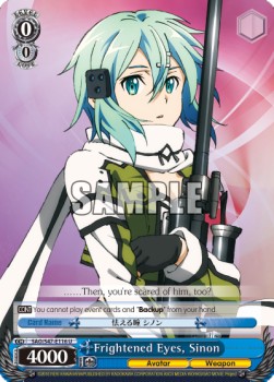 Frightened Eyes, Sinon