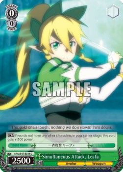 Simultaneous Attack, Leafa