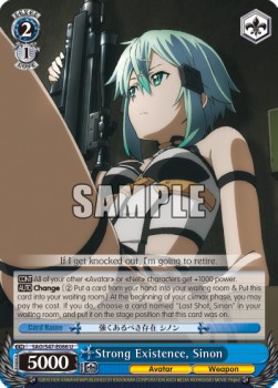 Strong Existence, Sinon