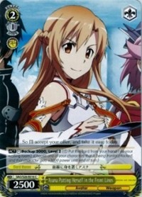 Asuna Putting Herself in the Front Lines