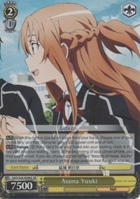 Asuna Yuuki (V.2 - Super Rare)