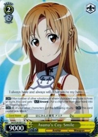 Asuna's Coy Smile