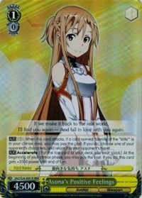 Asuna's Positive Feelings (V.2 - Triple Rare)