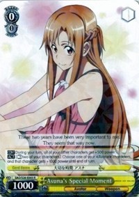 Asuna's Special Moment