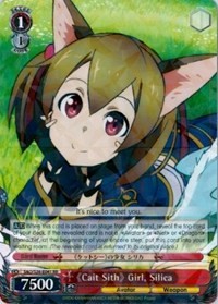 Cait Sith Girl, Silica (V.1 - Double Rare)