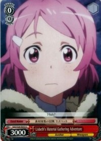 Lisbeth's Material Gathering Adventure