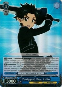 Spriggan Boy, Kirito (V.2 - Super Rare)