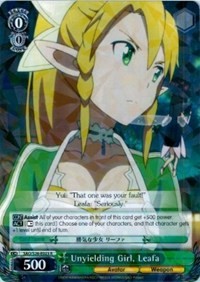 Unyielding Girl, Leafa