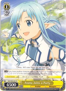 Asuna Joins a Party (V.2 - Parallel Foil)