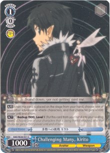 Challenging Many, Kirito (V.2 - Parallel Foil)