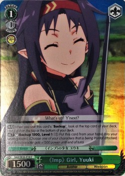 Imp Girl, Yuuki (V.2 - Parallel Foil)