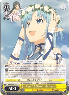 Restful Stroll, Asuna (V.2 - Parallel Foil)