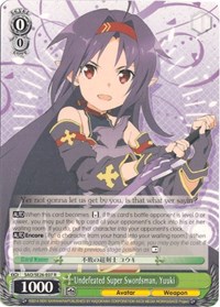 Undefeated Super Swordsman, Yuuki (V.2 - Parallel Foil)