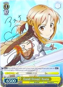 "Lead Group" Asuna (V.2 - Special Rare)