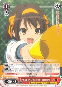 "Super Director" Haruhi (V.2 - Parallel Foil)