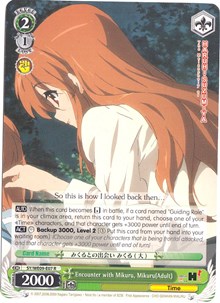 Encounter with Mikuru, Mikuru(Adult) (V.2 - Parallel Foil)