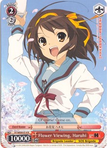 Flower Viewing, Haruhi (V.1 - Rare)