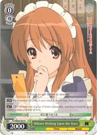 Mikuru Wishing Upon the Stars (V.2 - Parallel Foil)