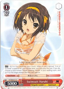 Swimsuit Haruhi (V.1 - Common)