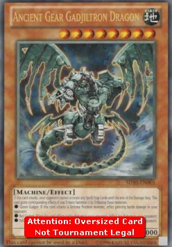 Ancient Gear Gadjiltron Dragon (V.2 - Oversized)