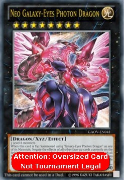 Neo Galaxy-Eyes Photon Dragon (V.4 - Oversized)