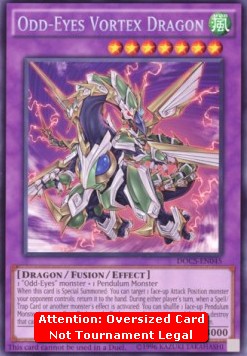 Odd-Eyes Vortex Dragon (V.3 - Oversized)