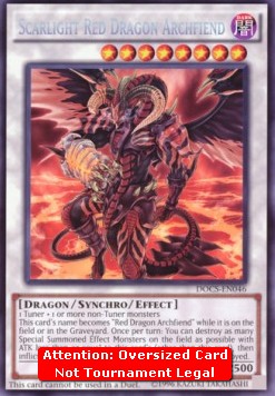 Scarlight Red Dragon Archfiend (V.4 - Oversized)