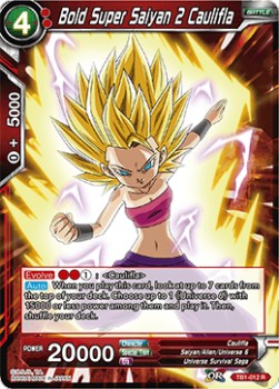 Bold Super Saiyan 2 Caulifla