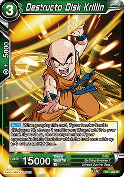 Destructo Disk Krillin