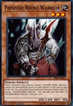 Fiendish Rhino Warrior