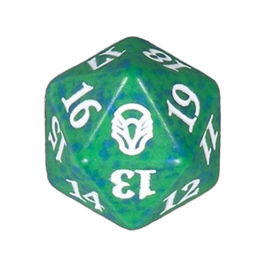 Dominaria: D20 Die (Green)