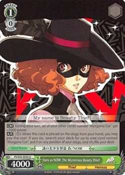 Haru as NOIR: The Mysterious Beauty Thief