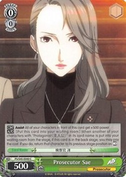 Prosecutor Sae