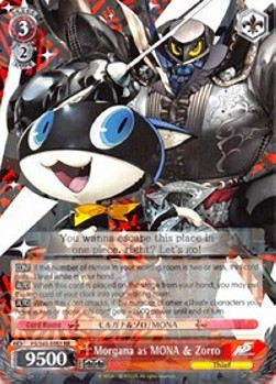 Morgana as MONA & Zorro (V.1 - Double Rare)