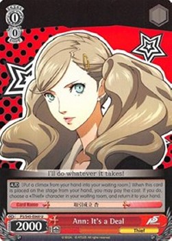 Ann: It's a Deal