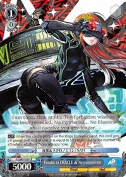 Futaba as ORACLE & Necronomicon (V.1 - Rare)