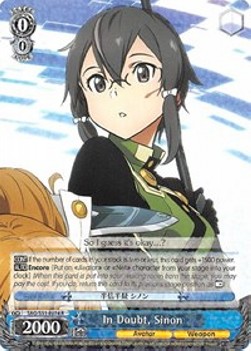 In Doubt, Sinon