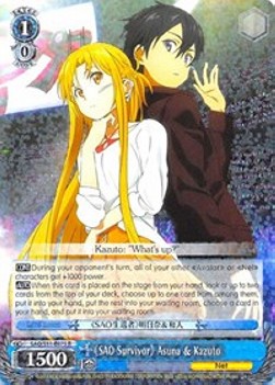 (SAO Survivor) Asuna & Kazuto