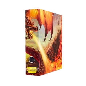 Dragon Shield: "Char" Red Ring Binder