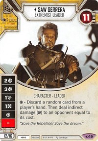 Saw Gerrera - Extremist Leader