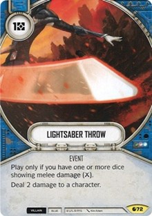 Lightsaber Throw