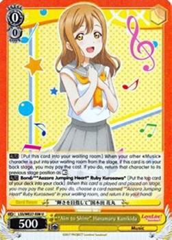 "Aim to Shine" Hanamaru Kunikida (V.2 - Parallel Foil)